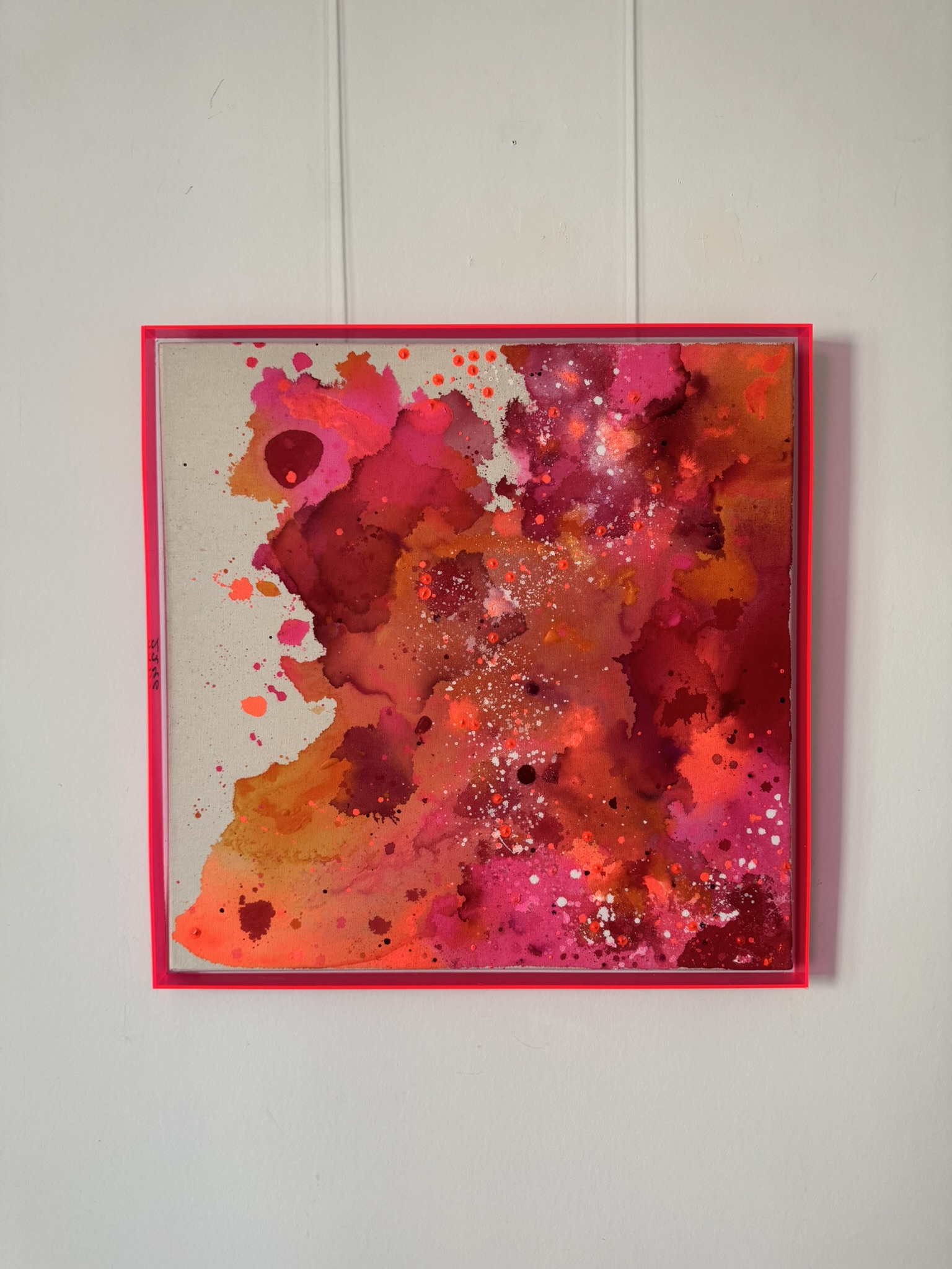 Akkorde - Präsenz, 2026, Acryl auf roher Baumwollleinwand, Ansicht 6